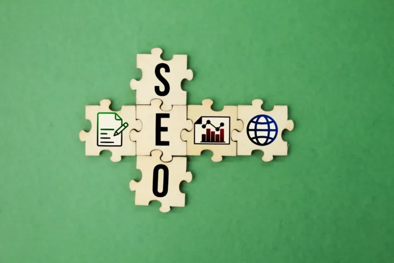 agencias SEO Valencia - rompecabezas SEO verde