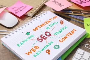 consultor SEO en Valencia-libreta