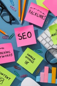 consultor SEO en Valencia-post it